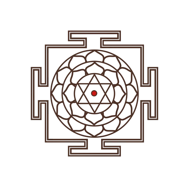 Śrī siddha sūrya yantra - Boski, doskonały diagram Słońca.