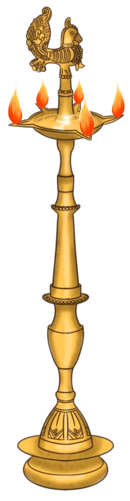 Dīpa - oliwna lampa świątynna
